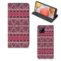 Samsung Galaxy A42 | Hoesje met Magneet | Aztec Paars
