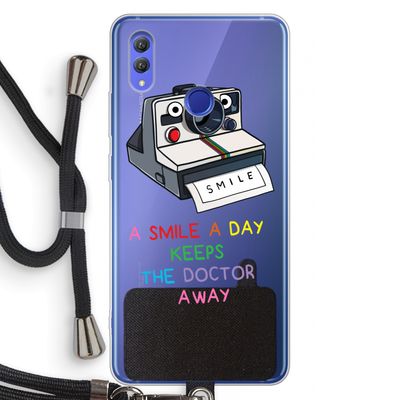 Smile: Honor Note 10 Transparant Hoesje met koord