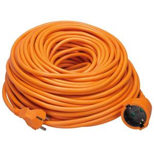 Verlengkabel 40 meter oranje met randaarde