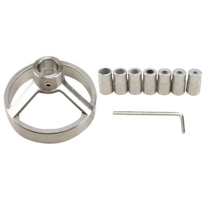 9 in 1 boor gids verticale Pocket Hole Jig 5/6/7/8/9/10/12 mm boor bits gat Locator RVS houtbewerking Jig Kit