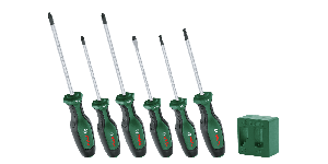 Bosch Groen Schroevendraaierset 6-stuks - 1600A02W7L