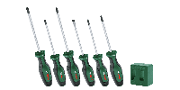 Bosch Groen Schroevendraaierset 6-stuks - 1600A02W7L