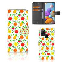 Samsung Galaxy A21s | Book Cover | Fruits