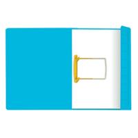 Clipmap Secolor A4 100% gerecycled karton 250gr blauw verpakt per 10..