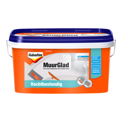 Alabastine Muurglad Vochtbestendig | 5L - 5361257