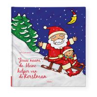 Boek met naam en foto - De kleine helper van de Kerstman - Hardcover - thumbnail