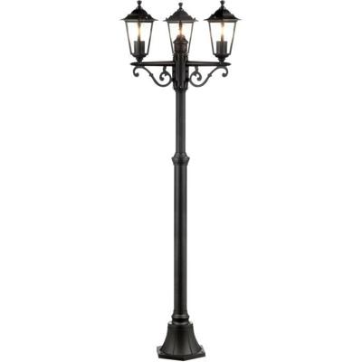 Carleen Outdoor Lamp 3L, Black, E27 Max 60W, bol niet inbegrepen