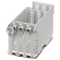 Phoenix Contact ME-IO 75,2 LEB 10U TBUS 7035 1158978 Behuizing onderkant 75.87 x 120.6 x 82.85 Grijs-wit (RAL 7035) 10 stuk(s)
