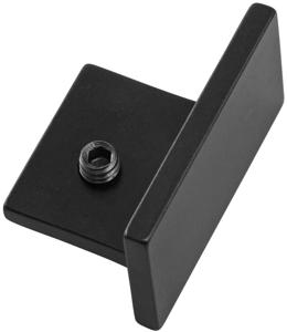 EINDSTOP V.LIJST 2000 MAT ZWART (2160)