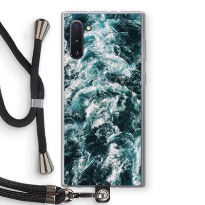 Zee golf: Samsung Galaxy Note 10 Transparant Hoesje met koord