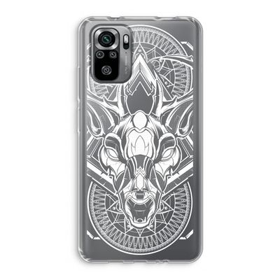 Oh Deer: Xiaomi Redmi Note 10S Transparant Hoesje