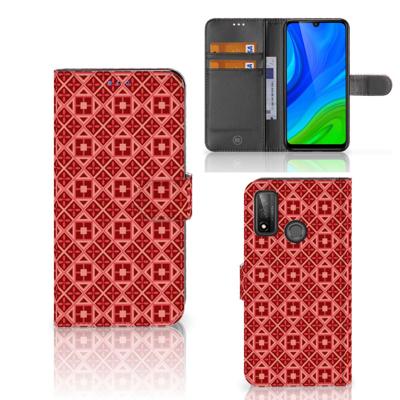 Huawei P Smart 2020 | Telefoon Hoesje | Batik Rood