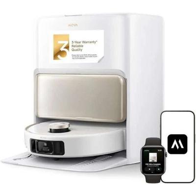 MOVA V50 Ultra Complete Robotstofzuiger - 24.000 Pa Vermogen - Thermische Vloerreiniging met DuoSolution Systeem