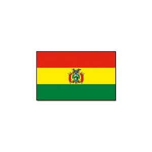 Landen thema vlag Bolivia 90 x 150 cm feestversiering