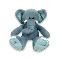 Funnies knuffel olifant Luka stone green Maat