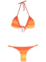 Amir Slama bikini à effet dégradé - Orange - thumbnail