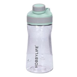 Waterfles / drinkfles / sportfles Aquamania - mintgroen - 530 ml - kunststof - bpa vrij