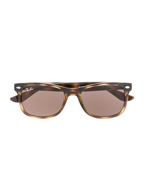 RAY-BAN JUNIOR lunettes de soleil New Wayfarer - Marron
