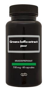 Apb Holland Groene koffie extract 700mg puur