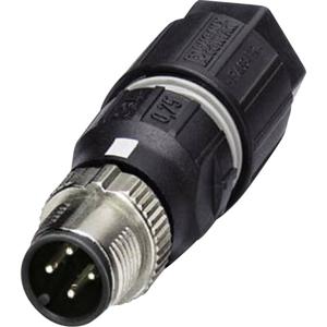 Phoenix Contact 1521591 Sensor/actuator connector, niet geassembleerd M12 Aantal polen: 4 Stekker, recht 1 stuk(s)