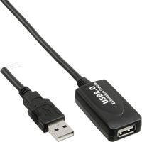 InLine 34605I USB-kabel 5 m USB 2.0 USB A Zwart