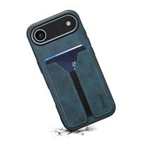 Denior iPhone 17 Air hoesje - Backcover met kaarthouder - Blauw