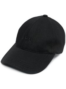 A.P.C. casquette à logo brodé - Noir