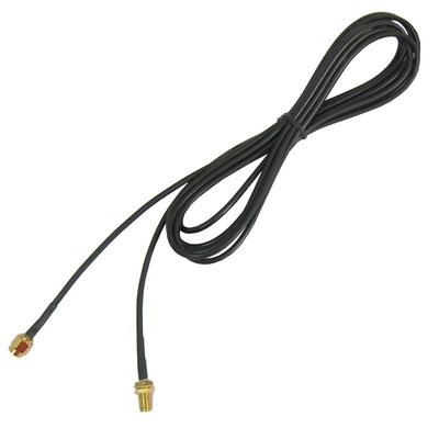 RP-SMA mannetje naar vrouwtje Kabel (174 verlengkabel), Kabel lengte: 3 meter