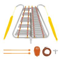 29-noten Glockenspiel Percussiekit Aluminium Marsch-Xylofoon met Verstelbare Handgreep 29-noten Glockenspiel Percussiekit Aluminium Marsch-Xylofoon met Verstelbare Handgreep