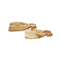 Ananas snijplank - 34x22x2 - Mangohout