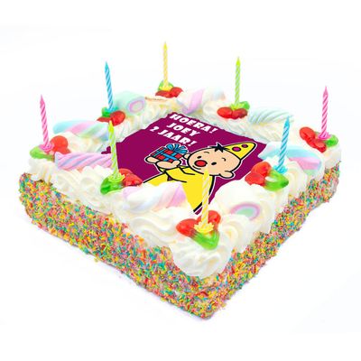 Bumba verjaardagstaart | 8-25 pers | Kindertaart