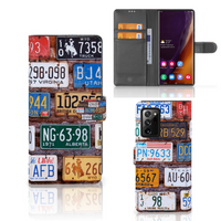Samsung Galaxy Note20 Ultra Telefoonhoesje met foto Kentekenplaten