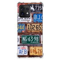 Motorola Edge 40 Pro Anti-shock Hoesje met foto Kentekenplaten