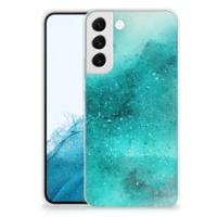 Smartphone hoesje Samsung Galaxy S22 Plus Painting Blue