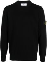 Stone Island sweat à patch Compass - Noir