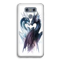Yin Yang Dragons: LG G6 Transparant Hoesje