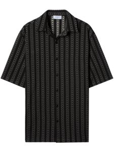 Off-White Arrows striped shirt - Noir