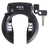 Axa defender - hoogwaardig frameslot - 12 art - zwart glans