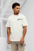 Equalité Oliver Oversized T-Shirt Heren Gebroken Wit - Maat S - Kleur: Gebroken WitZwart | Soccerfanshop