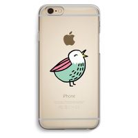 Birdy: iPhone 6 / 6S Transparant Hoesje
