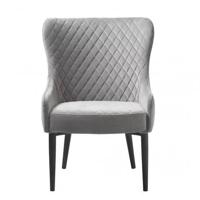 Nordic Home Milly fauteuil velvet - grijs