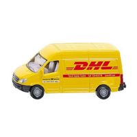 Siku DHL bezorg busje modelauto 8 cm - thumbnail