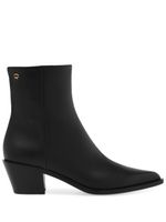 Gianvito Rossi bottines Kinney à bout pointu - Noir