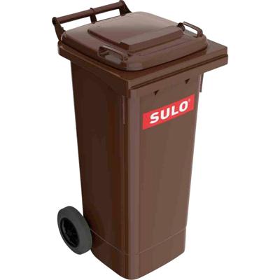 SULO 1093360 Prullenbak 80 l HDPE (l x b x h) 51.6 x 44.5 x 92 cm Bruin 1 stuk(s)