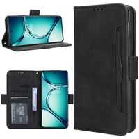 OnePlus Ace 2 Pro Cardholder Series Portemonnee Hoesje - Zwart