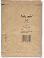 Mail Lite Padded Bag enveloppen, bruin, G/4, 238 x 336 mm, doos van 50 stuks - thumbnail