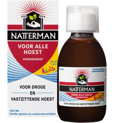 Natterman Natterman Voor Alle Hoest Kind (180ml) Natterman Natterman Voor Alle Hoest Kind (180ml)