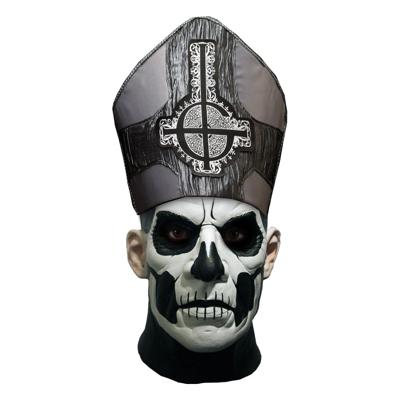 Ghost Mask with Hat Papa Emeritus II Deluxe Ghost Mask with Hat Papa Emeritus II Deluxe