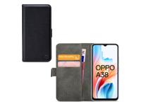 Mobilize Mobilize Classic Gelly Wallet Book Case OPPO A18/A38 Black