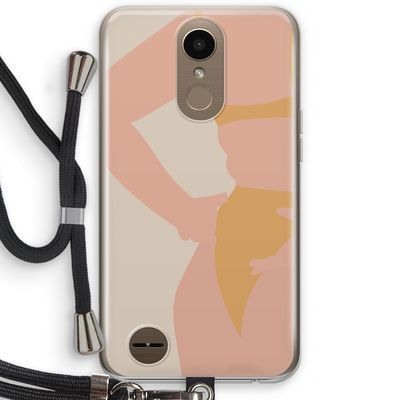 Bikini body: LG K10 (2017) Transparant Hoesje met koord